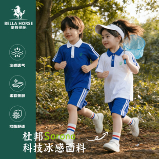 运动服套装 家有伯乐深圳市夏校服小学生男女夏季 长裤 上衣短裤 短袖