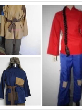 古装男女款乞丐服舞台演出服乞讨者叫花子服破衣服难民杨白劳服装