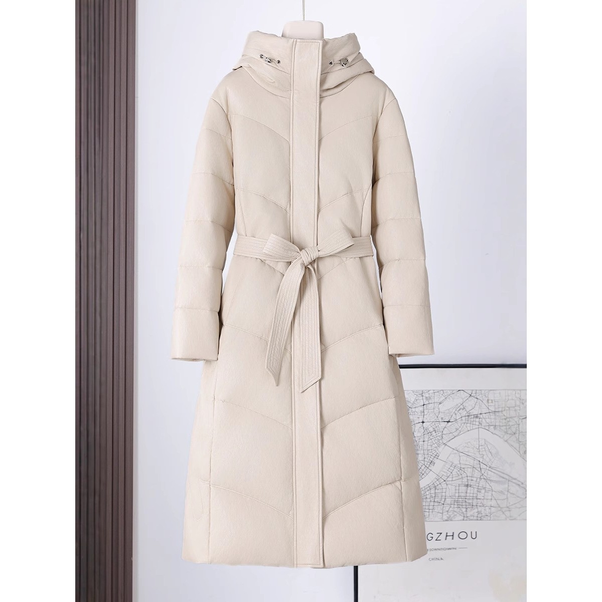 热销大码海宁眞皮羽绒服皮衣女90白鸭外套绵羊皮妈妈装潮高级感气,女装/女士精品,皮衣,淘宝优惠券,粉丝福利购,淘宝优惠卷