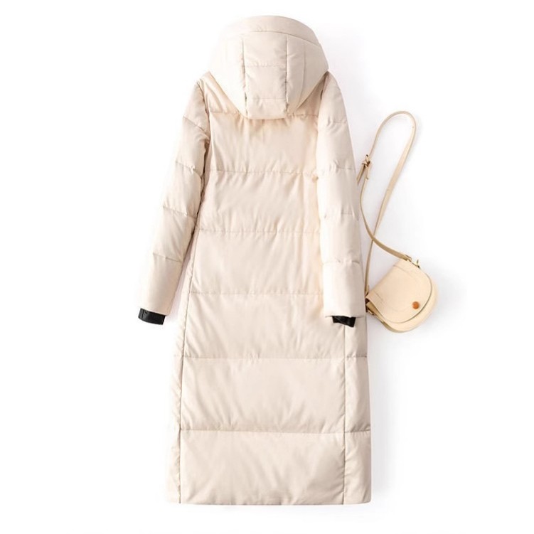 冬季新款眞皮羽绒服女中长款绵羊皮衣韩版宽松加厚皮草外套潮高级,女装/女士精品,羽绒服,淘宝优惠券,粉丝福利购,淘宝优惠卷