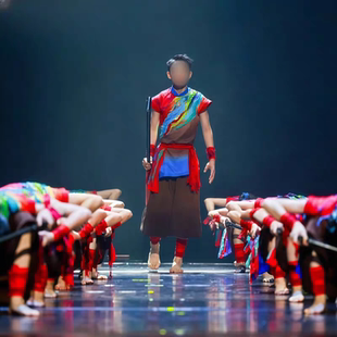 第十三届小荷风采演出服夺锦舞蹈服广东龙舟夺锦同款服装船桨道具