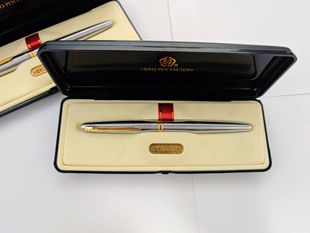 包邮 老钢笔英雄169 12K金笔暗尖练字日用收藏送老师怀旧98年库存