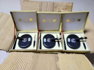 1988年库存北京金星钢笔台笔收藏日用办公桌摆件塑料吸墨原装带盒