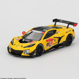 MINIGT 1:64 #1168 雪佛兰 Z06 GT3 合金汽车模型