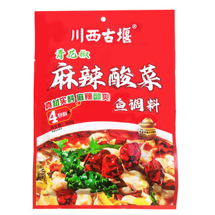 新升级川西古堰青花椒麻辣酸菜鱼360克麻辣鱼调料老坛酸菜鱼调料