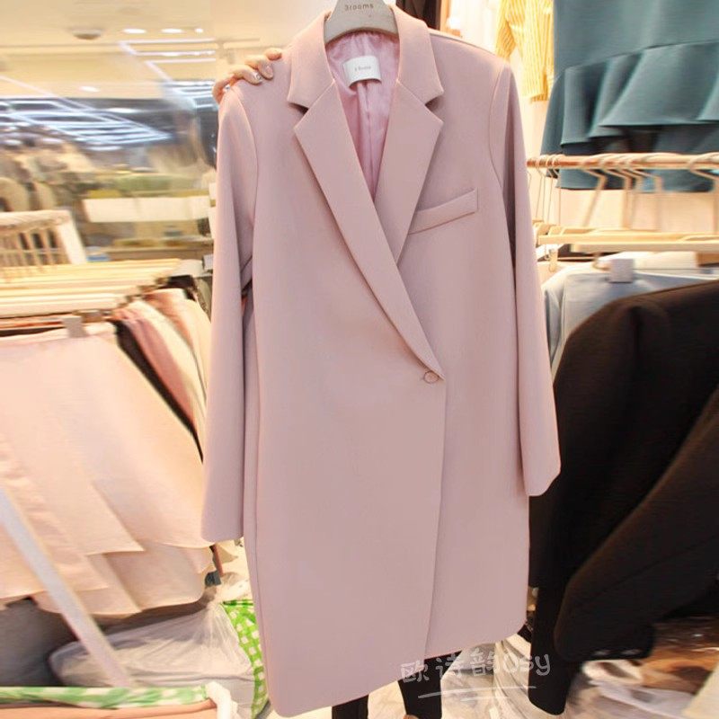 宽松时尚气质百搭西服上