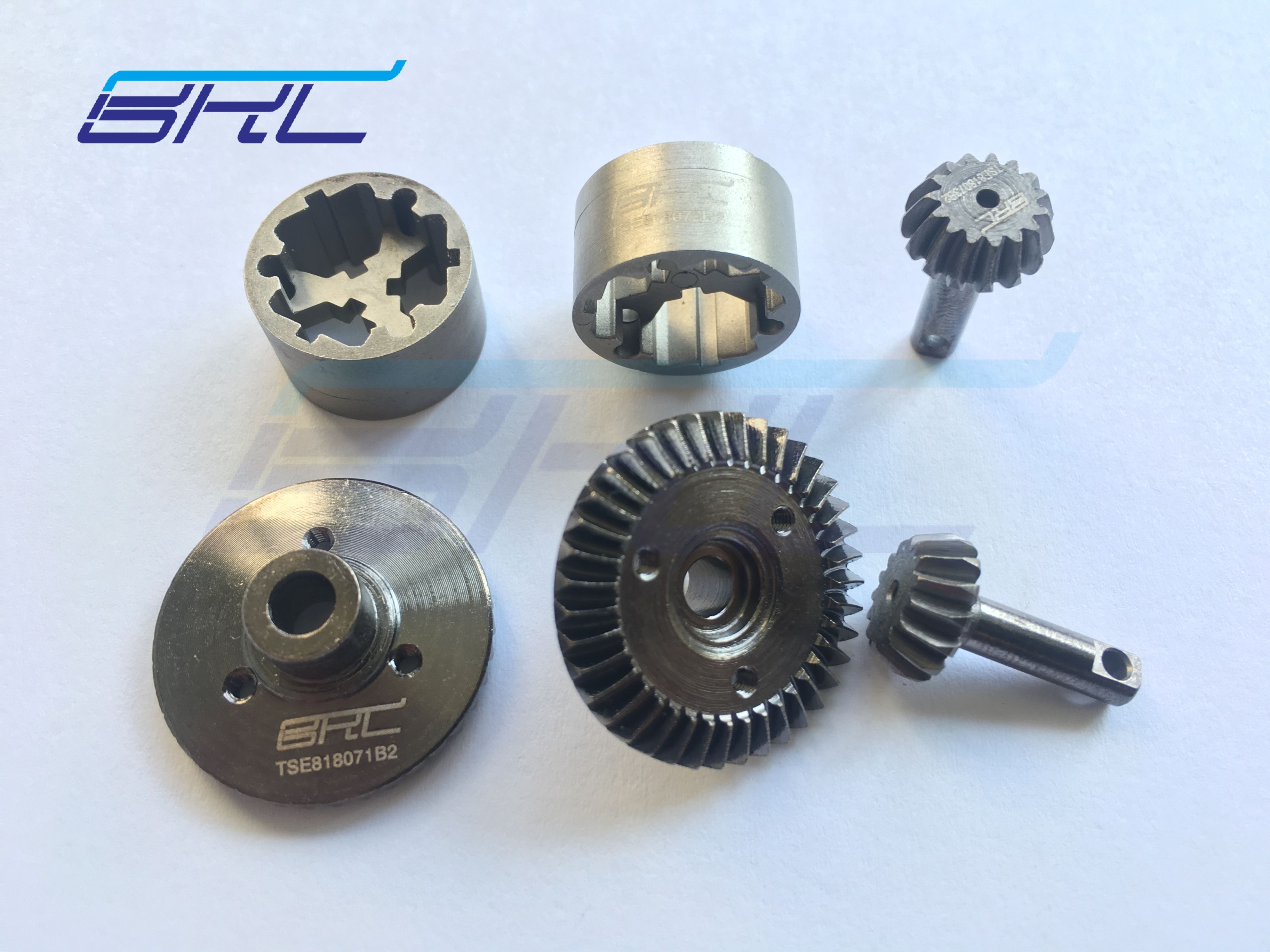 现货BRC TRAXXAS 小E 小S1/16 E-Revo Summit钢差速齿套装