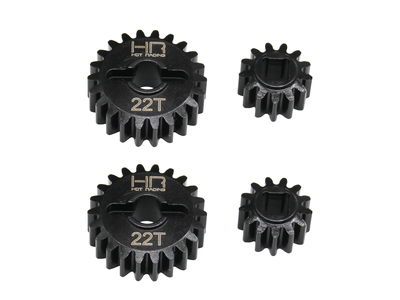 HR Axial Capra SCX10III三代钢齿前后通用门桥齿轮半车份快齿比