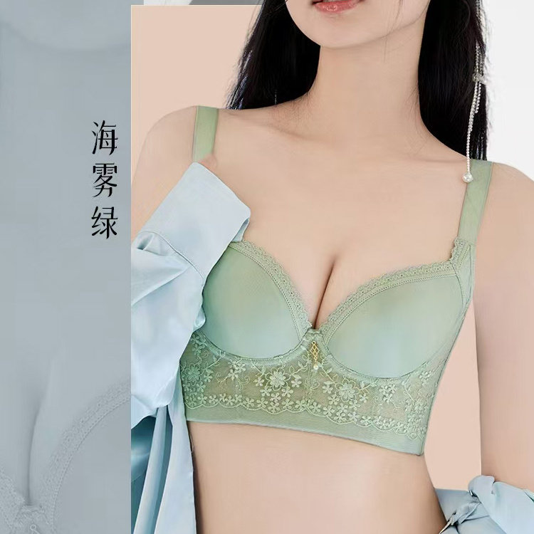2025院线精油杯小胸加厚聚拢调整女士内衣性感防下垂胸部定型文胸