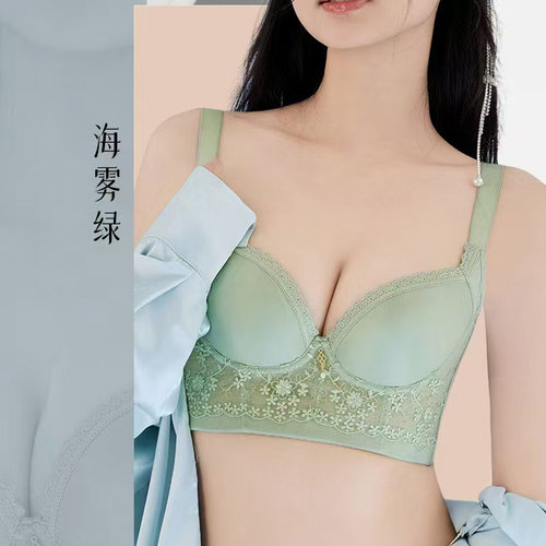2025院线精油杯小胸加厚聚拢调整女士内衣性感防下垂胸部定型文胸