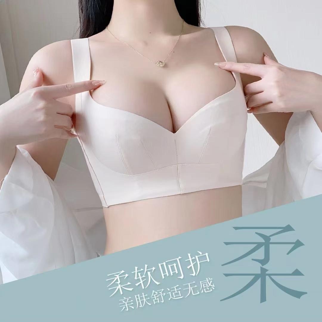 2024秋冬季新款轻奢美塑系列性感防下垂软钢圈聚拢侧收调整型内衣