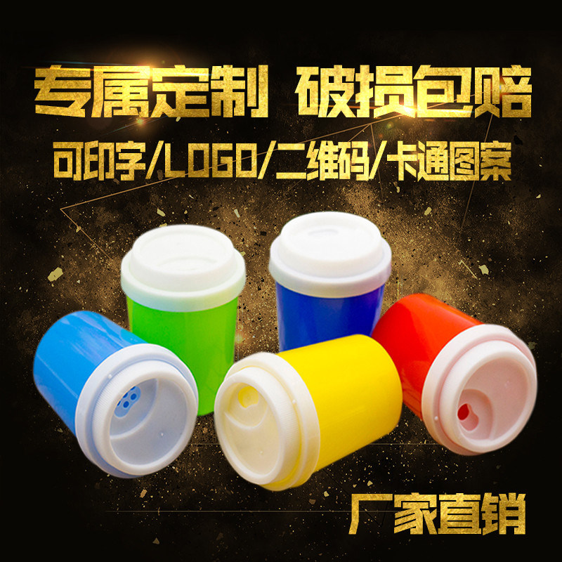 创意广告牙签罐定制塑料logo文字