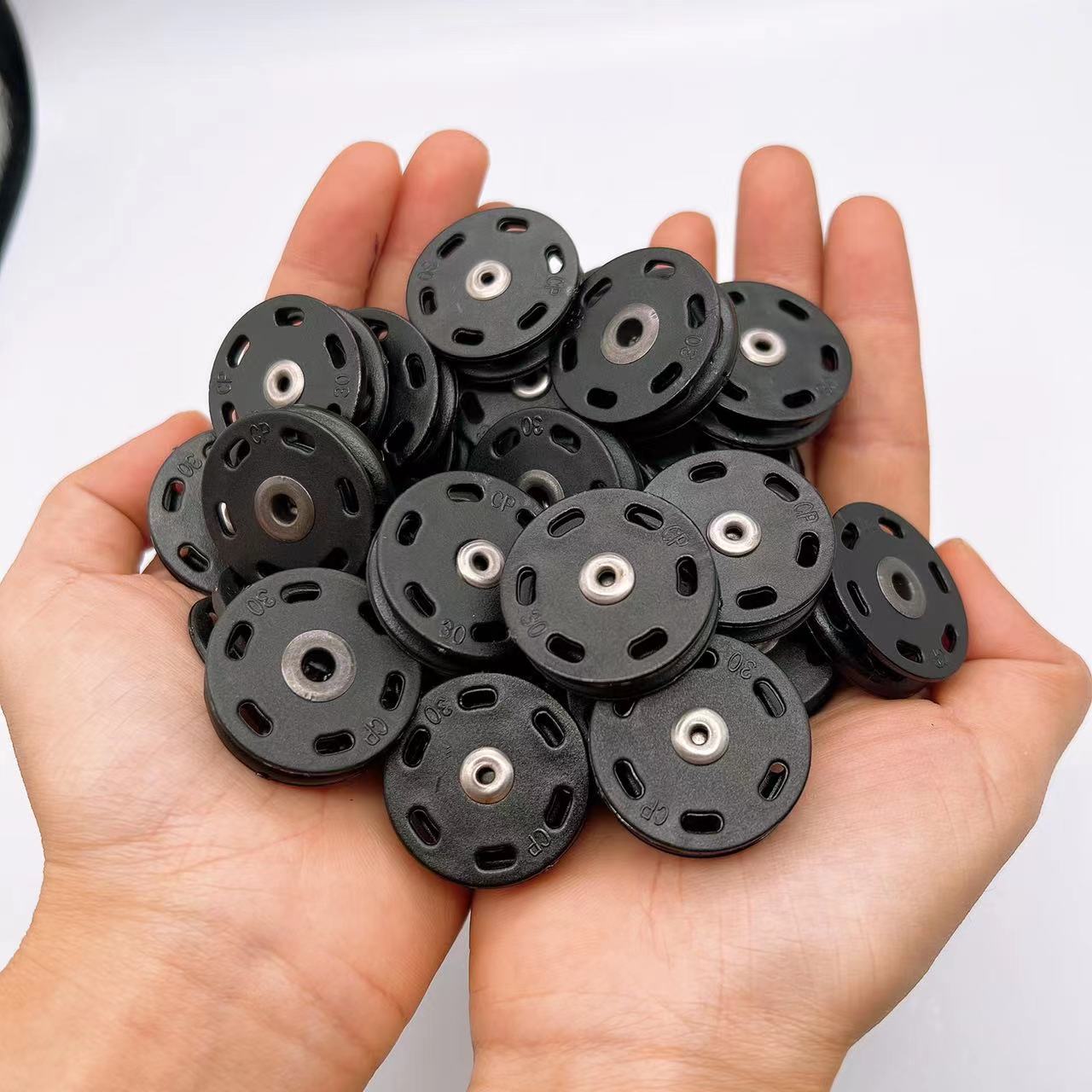 羊绒大衣按扣大号隐形按扣子母扣纽扣棉服手缝暗扣毛呢外套摁扣