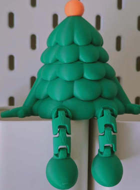 圣诞树雪人3D打印服务FDM打印SLA树脂高精度礼品摆件支持一件定制