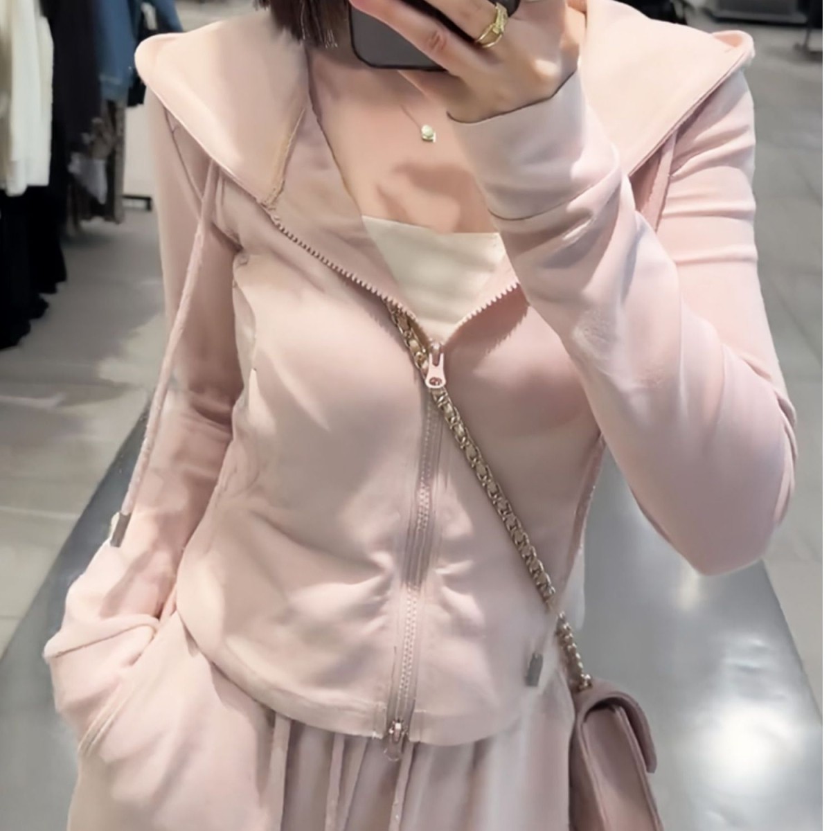 大码春秋季时尚洋气高级感显瘦两件套女连帽卫衣休闲运动套装胖mm,女装/女士精品,时尚套装,淘宝优惠券,粉丝福利购,淘宝优惠卷