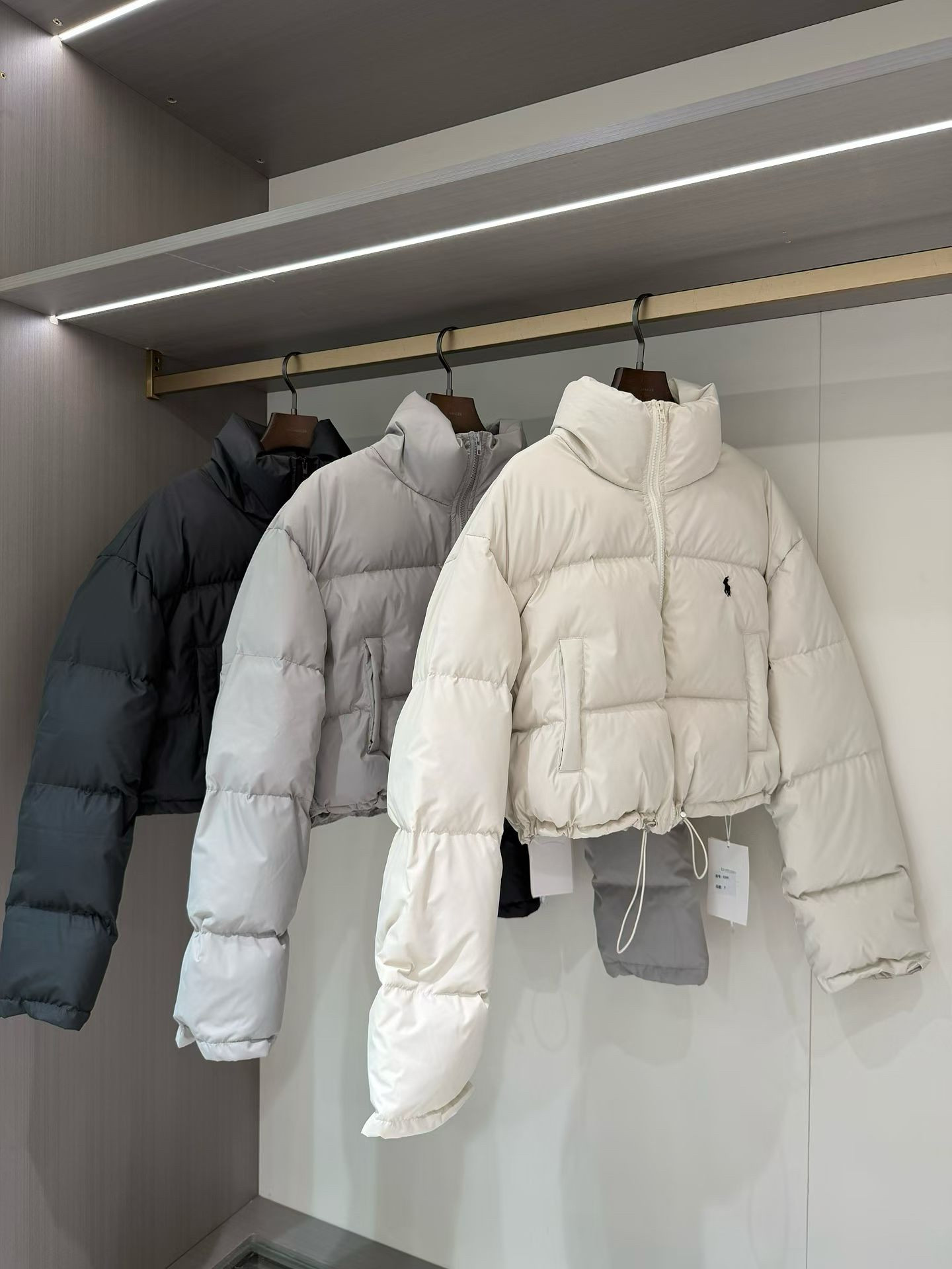 十三行2025秋冬韩系宽松百搭立领拉链简约保暖羽绒服面包服外套女