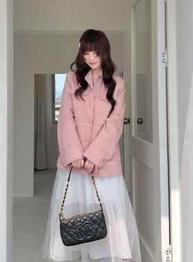 you think 十三行 2026春季新款翻领韩系设计感休闲外套女31143