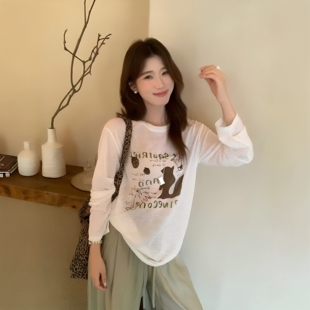 苏珊SUSAN 2026夏季款卡通印花宽松短袖T恤休闲百搭防晒上衣si577