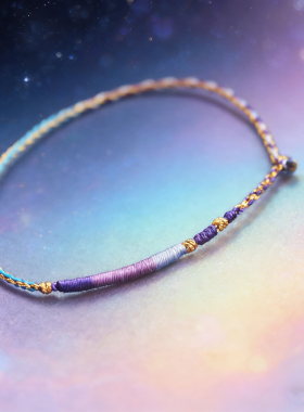 全手工编制龙抬头手绳