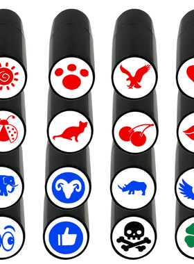 高尔夫球印章 记号标防水速干不掉色擦不掉标记区分用品 印刷图章