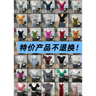 特价产品不退换！短袖T恤  针织 吊带背心 吊带连衣裙 打底衫上衣