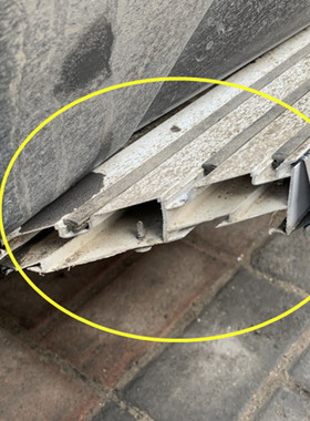 猎豹CS10/MG锐腾宝骏560路炫款脚踏板包角侧踏板堵头黑色塑料