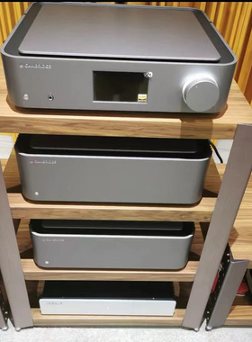 艺特11E63ABC可调音响机架机柜胡桃木枫木樱桃器材功放避震脚钉架