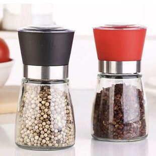 手动研磨器胡椒花椒海盐研磨瓶家用高档磨粉器现磨可调节研磨瓶