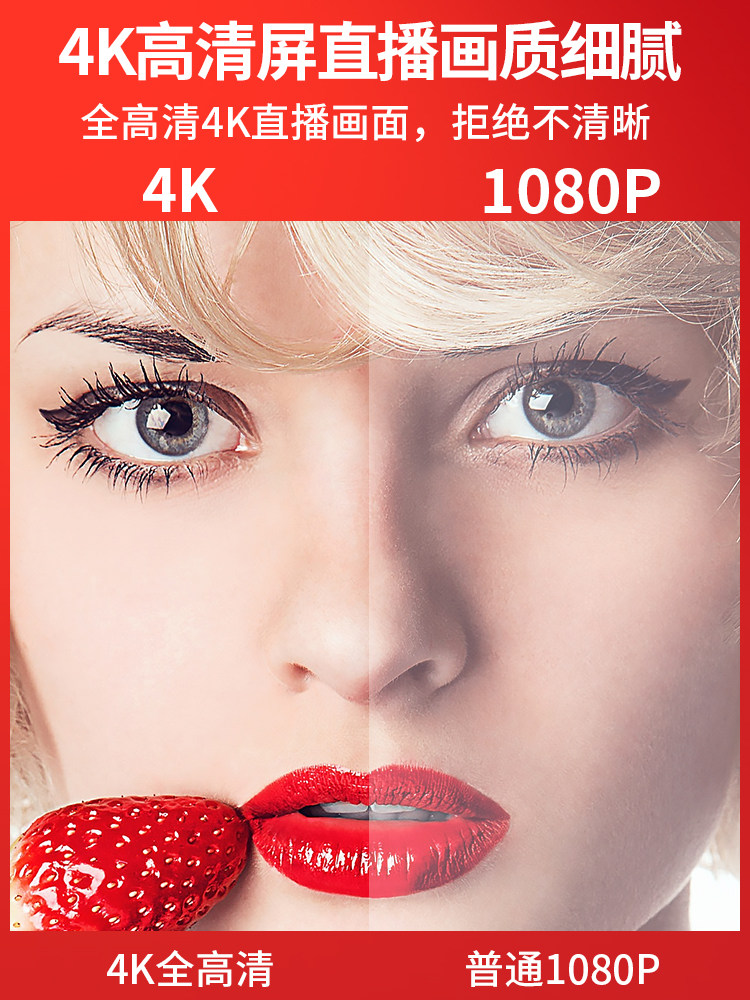 4K 라이브 카메라 TAOBAO DOUYIN KUAISHOU 비디오 계정 OBS 교육은 PIP[PICTURE-IN-PICTURE] 수직 화면 속도 초점 Q60을 지원합니다