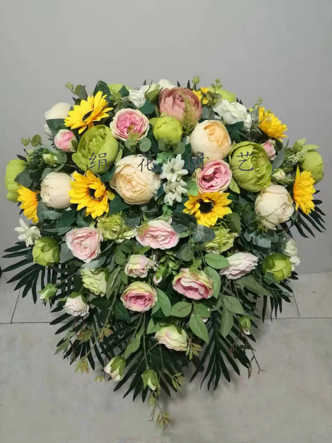 欧花绢花园艺西欧风情仿真下垂立式假花会议桌花商务讲台花包邮