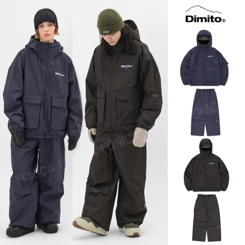 DIMITO滑雪服防水耐磨单板开衫