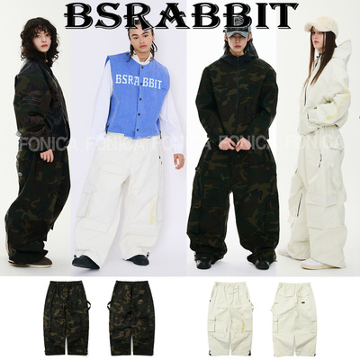 BSRABBIT韩国滑雪裤官方正品防水