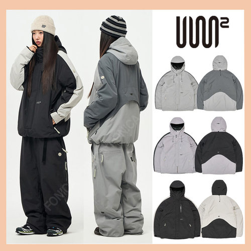 USS2韩国滑雪服防水单板保暖紫色