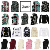 2526BSRABBIT韩国速干滑雪护脸瘦V小口面罩围巾保暖防寒风盖头