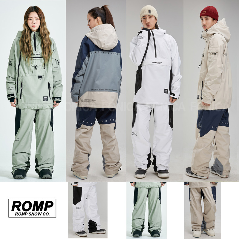 ROMP滑雪裤宽松单板防水直筒