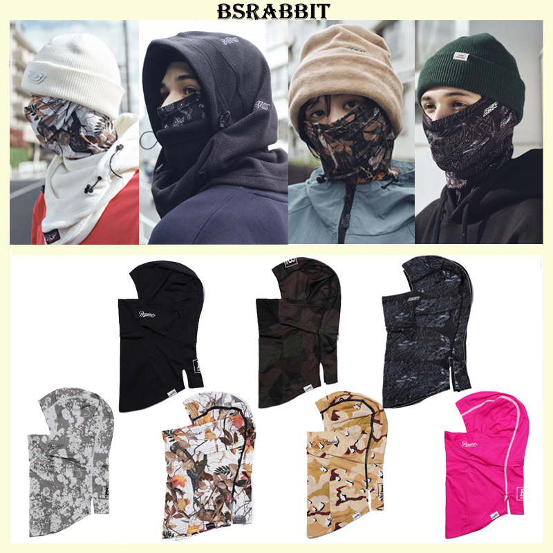 25BSRABBIT韩国速干滑雪护脸瘦小V脸口罩面罩围巾脖保暖防寒防风