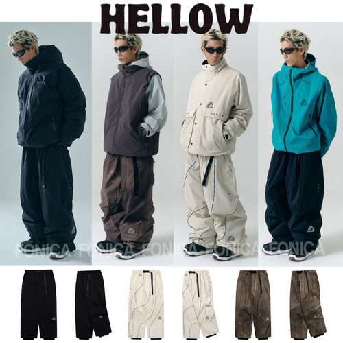 HELLOW韩国滑雪裤防水透气男女款