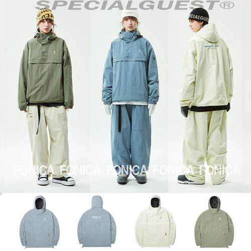 防水滑雪服SPECIALGUEST单板连帽