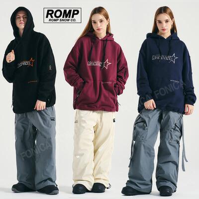 ROMP滑雪卫衣连帽单板单板保暖
