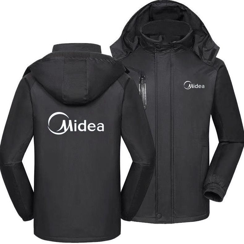 美的工作服冲锋衣定制格力家电维修工衣装定做秋冬厚外套logo印字