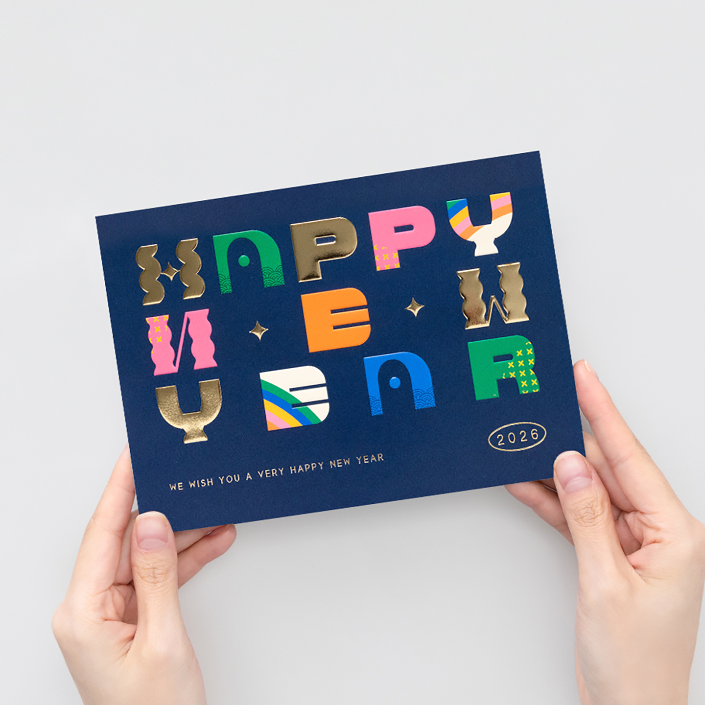 2026马新年贺卡定制元旦春节圣诞创意感谢节祝福卡片送男女士儿童