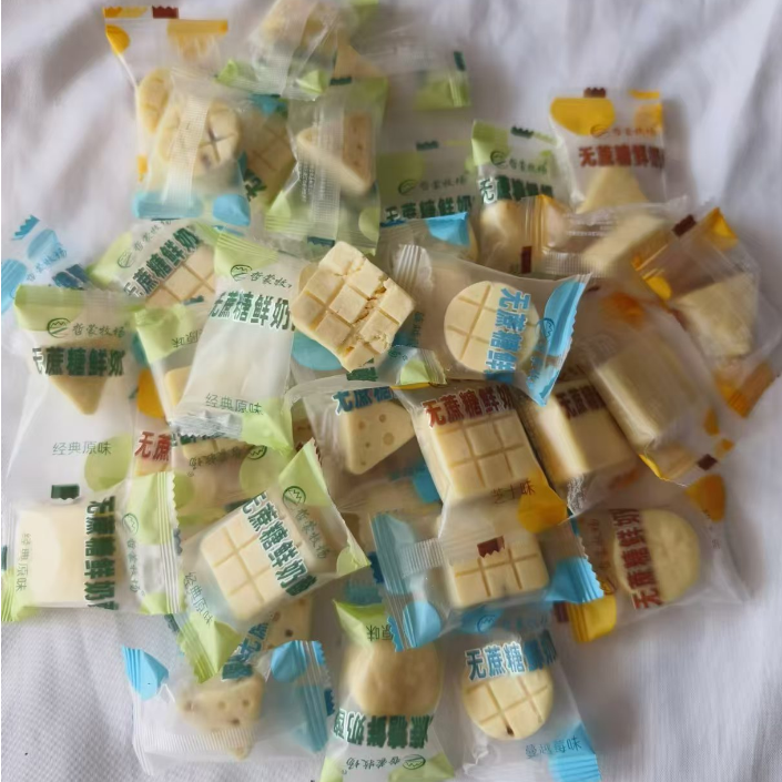 内蒙古哲蒙牧场无蔗糖鲜奶酪250g500g散称蔓越莓芝士经典原味奶块