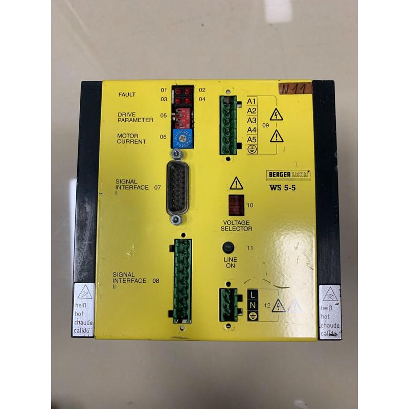现货BERGER LAHR百格拉驱动器WS5-5，实物图，议