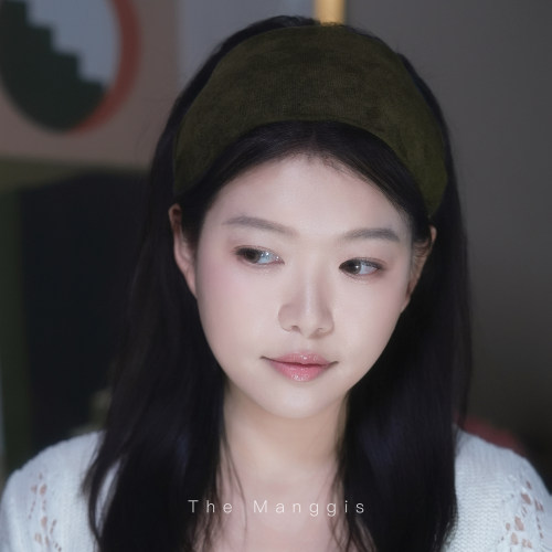 加宽纯色度假风发箍发带