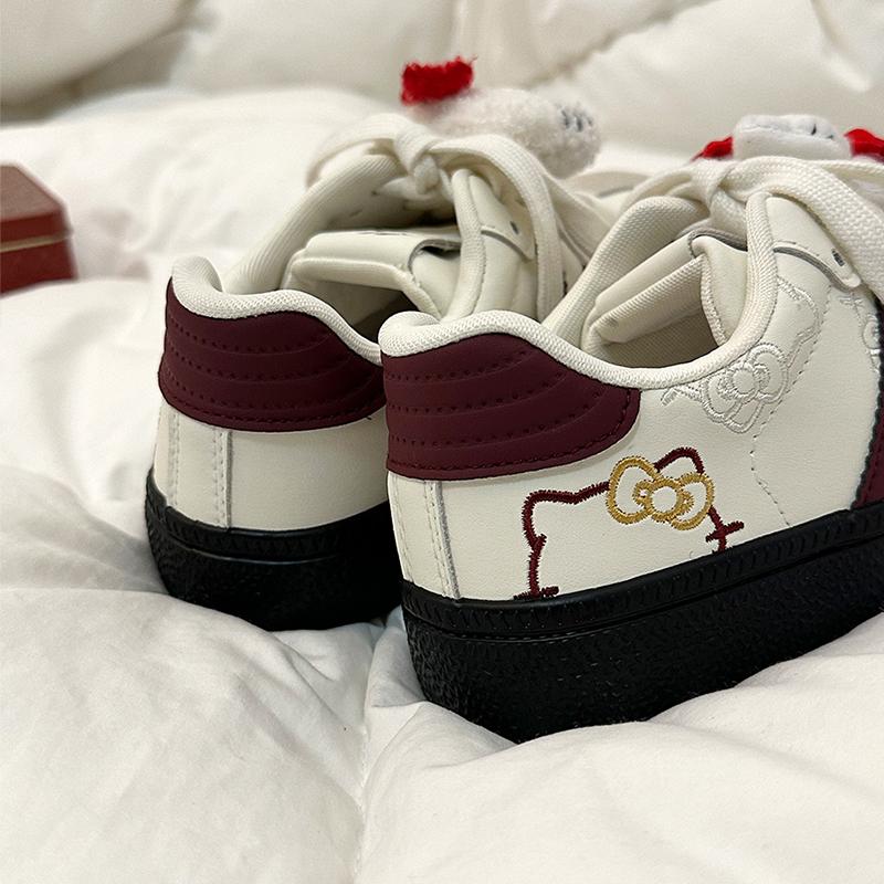 KT猫德训鞋小众复古秋季板鞋可爱