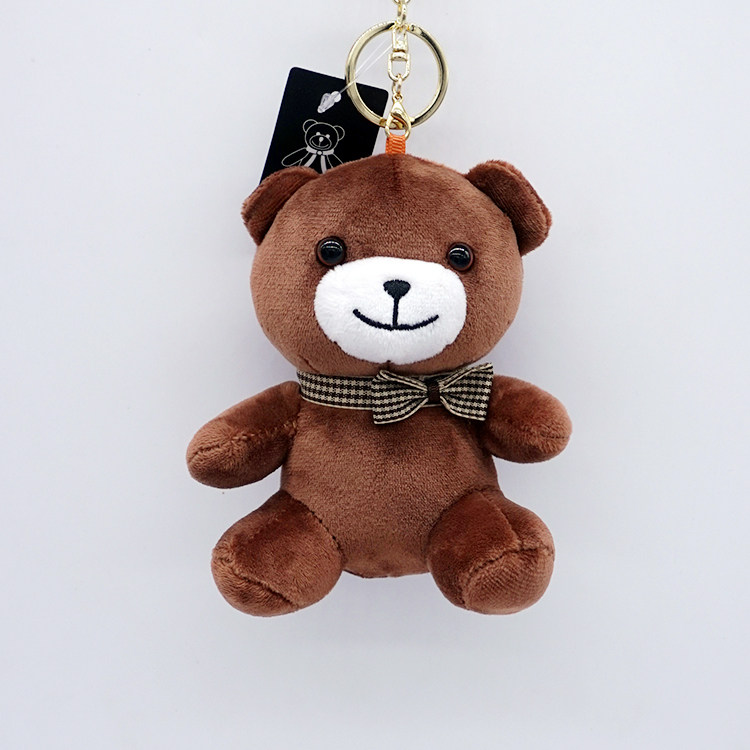 卡通带香味领结熊钥匙扣创意棕熊公仔玩偶婚礼礼物书包挂件女摆件在类目 节庆用品/礼品, 创意礼品, 钥匙扣中 - 来自Buy2taobao.com提供专业的淘宝代购服务