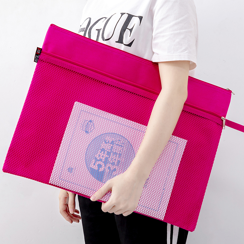 加大号a3文件袋帆布8k绘画作品