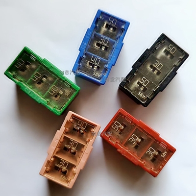 散热风扇三合一方形进口保险丝