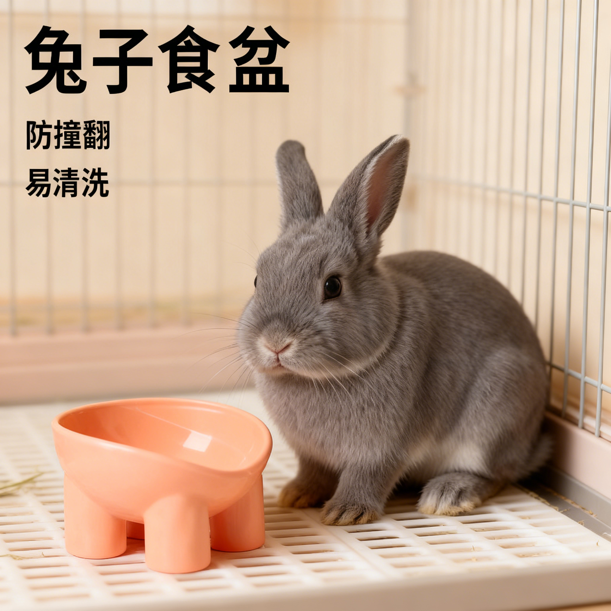 兔子食盆马卡龙色象腿护颈碗高脚斜口侏儒专用宠物食盒用品,宠物/宠物食品及用品,宠物智能碗,淘宝优惠券,粉丝福利购,淘宝优惠卷