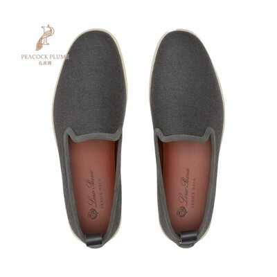 LoroPiana/诺悠翩雅男士莫卡辛鞋弗留利亚拖鞋RainSystem®新款